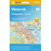 26 Västervik Sverigeserien 1:50 000